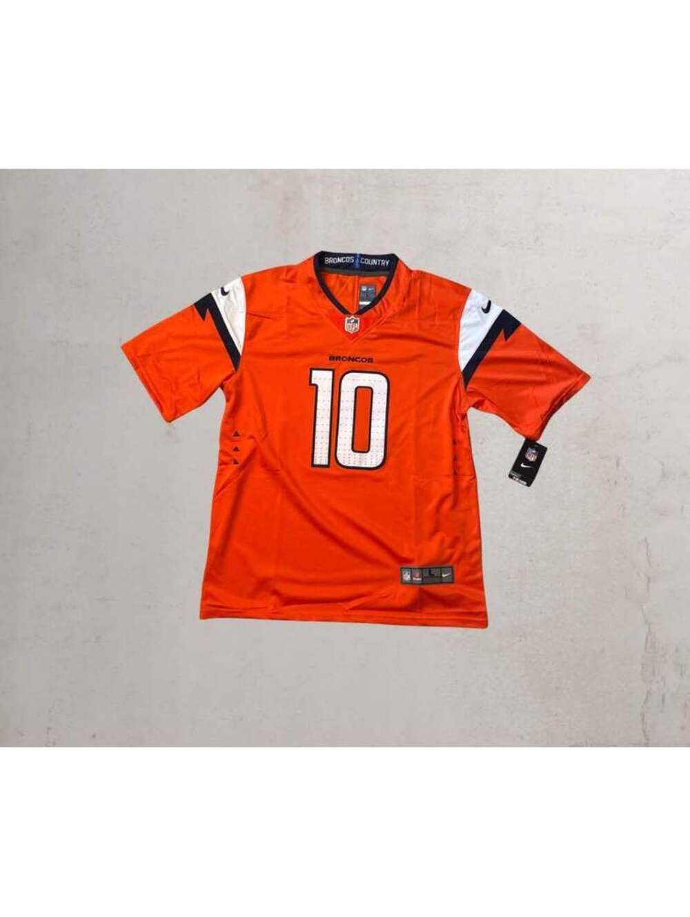 Nike Denver Broncos Bo Nix #10 Jersey Size Large